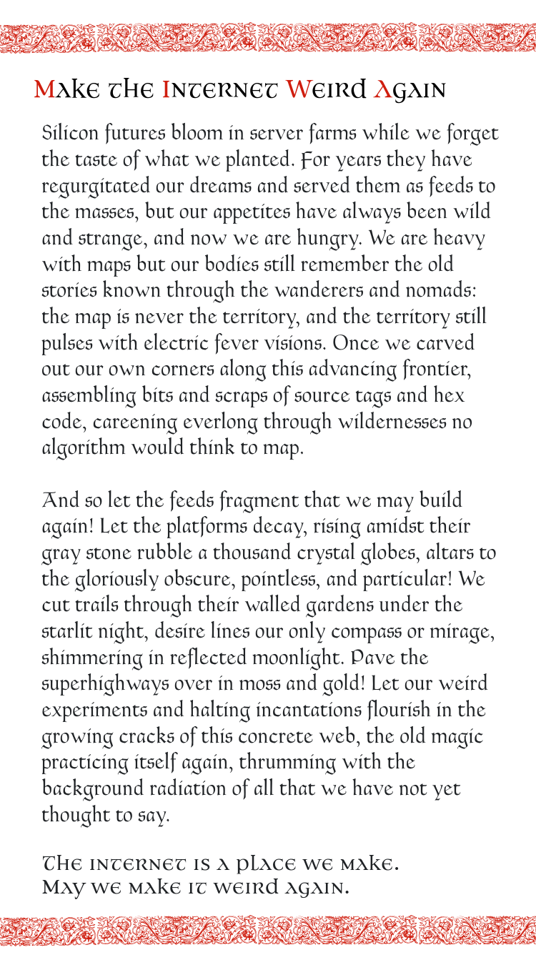 Complete text of the manifesto.